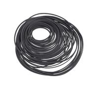 Asukohu Rubber Drive Belts Mixed Size 0.7mm and 1.0mm Square Section Fold Length 40-135mm for Vintaged Auditory Equipment Transmission Belt