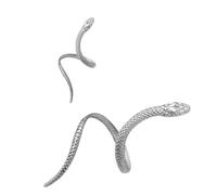 Asukohu Snake And Rings Set Openging Social Event Jewelry Iron Texture Suitable For Work Party And Date Wear Fashion Jewelry Set
