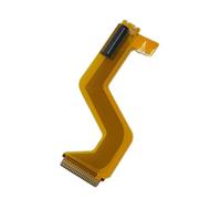 Asukohu Soft Cable 1.97inch Metal Bottom To Top LCD Screen Conversion Replace Part Flexible For Game Console LCD Screen Yellow Digital Cable Tools