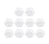 Asukohu Transparent Ear Stabilisers for Earrings, Acrylic Ear Plugs, Transparent Silicone Earring Lifter for Back of Earrings, Ear Loops, Healing Stabiliser, one size, As described