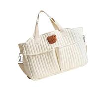 Asukohu Travel Storage Bag Diaper Bag For Women Crossbody Large Capacity Mom Embroidered Pattern Handbag Shoulder Baby Essential