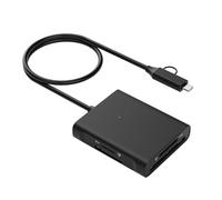 Asukohu USB3.0 4 In 1 Card Reader With Fast Data Transfer For MS Memory Cards Easy To Use With Cameras And Tablets Camera Photo Viewer