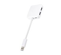 Asukohu USB3.0 Adapter Fast Speed With Four Port USB A Backwards Usb2.0 For Development Board Projects And Enthusiasts USB Hub With Power Supply