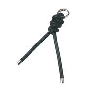 Asukohu Versatile PU Leather Rope Keyring Strap Key Bag Accessories Wizard Pendant Decorations for Personalising the Bag