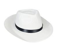 Asukohu Vintage Hat For Men Women With Belt Nonwoven Hat Cosplay Costume Jazzy Caps Stage Show Party Top