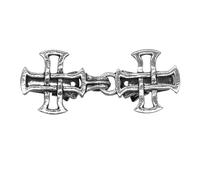 Asukohu Vintage Hollow Out Scarf Clip for Sweaters, Elegant Alloy Designs for Fashionable Women and Office Supplies