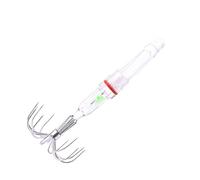 Asukohu Waterproof Squid Lightweight Bait for Night Fishing Durability Salt Waterproof Bait and 15 kg Storage Capacity LED Night Equipment for Family Use