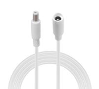 Asukohu White DC5521 Power Extension Cable Cord 36W For Security Cameras Routers Solar Panel LED Lights 1m To 15.0m Solar Device Charging Cable