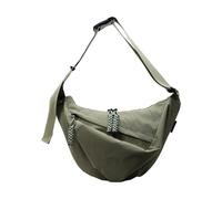 Asukohu Women's Shoulder Bag Korean Style Dumplings Bag Simple Messenger Large Capacity Crossbod, Green, Einheitsgröße