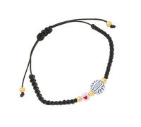 Asukohu Youthful Woven Bracelet with Beads, Elegant Wrist Chain Charm for Football Fans and Stylish People, Braided Bracelet, one size, As described