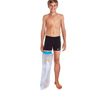 Asunby Waterproof Cast Covers for Shower Leg Kids Wound Barrier Bandage Protector Child for Bath,Watertight Cast Bag long for Foot Ankle Orthopedic Boot, Keep Casts Bandage Dry Reusable