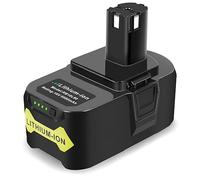 ASUNCELL 18v 5.0Ah Battery for Ryobi Li-ion Replacement Battery for Ryobi Power Tool One Battery with LED Indicator power over 120 cordless power tools Compatible with BPL, P, C, BID-Series and so on