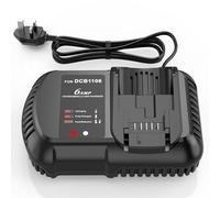 ASUNCELL 6A Charger for Dewalt 12V-20V Battery, DCB1106 Battery Fast Charger Replacement for Dewalt DCB112 DCB115 DCB203 DCB204 DCB205 DCB206 DCB201 DCB120 DCB127