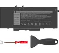 ASUNCELL 7.6V/68Wh 4GVMP Laptop-Akku für Dell Latitude 5400 E5400 5500 E5500, Precision 3540 M3540, Inspiron 7590 2-in-1 (without 2.5" HDD) 7591 2-in-1 7791 2-in-1 Series, 4GVMP 1V1XF R8D7N 9JRYT
