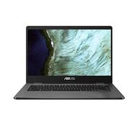ASUS - 14.0" Chromebook - Intel Celeron N3350 - 4GB Memory - 32GB eMMC - Grey
