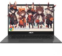 ASUS 14" Chromebook Portable Laptop - 14" FHD LED Display, 8-Core MediaTek Kompanio 520 Processor, 4 GB RAM, 64 GB eMMC, WiFi 6, Chrome OS, 15H Long Battery Life, Net Weight 1.45Kg
