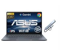 ASUS Chromebook 14" FHD - MediaTek Kompanio 520, 4GB RAM, 320GB Storage, Chrome OS, Gray