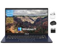 ASUS 14” FHD Portable Go Laptop 2024 Flagship, Dual-Core Intel Celeron N4500 Processor, 4GB RAM, 128GB Storage (64GB eMMC+64GB SD), WiFi, 720P Webcam, 10+ Hrs Battery, Windows 11S +HubxcelAccessory