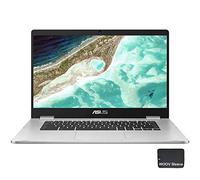 ASUS 15.6" C523NA Chromebook - Intel Celeron N3350 - 1080p Model C523NA-IH44F, 4GB DDR4 RAM, 64GB eMMC, Bundle with Woov Accessories Chrome OS