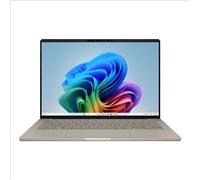 ASUS 2025 Laptop | Zenbook 14 | 14" 1920x1200 OLED | 8 Core Qualcomm Snapdragon X Plus X1P-42-100 | 16GB LPDDR5 | 4TB SSD | Windows 11 Home | Wi-Fi 6E - BT 5.3 - Backlit KB - 1080p Camera - Beige