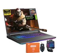 ASUS 2025 ROG Strix G16 Gaming Laptop, Ryzen 9 8940HX (16 Cores, Up to 5.3GHz), 64GB DDR5, 2TB SSD, 12GB GDDR7 RTX 5070Ti, 16" 1900 x 1200 (WUXGA), Windows 11 Pro, W/One-Handed Keyboard & Design Mouse