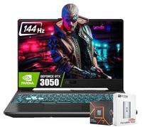 ASUS 2025 TUF A15 15.6'' FHD 144Hz Gaming Laptop, 8-Core AMD Ryzen 7-7435HS, Nvidia Geforce RTX 3050 Graphics, 8GB DDR5 RAM, 512GB SSD, Backlit KB, Wi-Fi 6, Win11 Home, W/Portable SSD