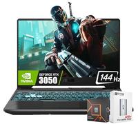 ASUS 2025 TUF A15 15.6'' FHD 144Hz Gaming Laptop, 8-Core AMD Ryzen 7-7435HS, Nvidia Geforce RTX 3050 Graphics, 8GB DDR5 RAM, 512GB SSD, RGB Backlit KB, Wi-Fi 6, Win11, W/Portable SSD