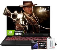 ASUS 2025 TUF A16 16" FHD+ 165Hz RTX 5070 Gaming Laptop, AMD Ryzen 9 270(>i9-12900, Up to 5.2GHz), 40GB DDR5 RAM, 1TB PCIe 4.0 SSD, RGB Backlit Keyboard, Thunderblot 4, Win11 PRO, W/Portable SSD
