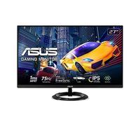 ASUS 27” 1080P Gaming Monitor (VZ279QG1R) - Full HD, IPS, 75Hz, 1ms, Extreme Low Motion Blur, FreeSync, Eye Care, DisplayPort, HDMI, Tilt Adjustable, Ultra-Slim,Black