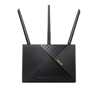 ASUS 4G-AX56 wireless router Gigabit Ethernet Dual-band (2.4 GHz / 5 GHz) Black