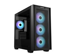 ASUS A21 PLUS ARGB Tempered Glass Micro-ATX Gaming PC Case - Black