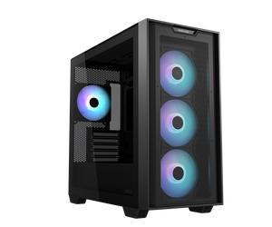 ASUS A21 PLUS Mid Tower Gaming Case - Black