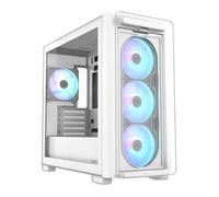 ASUS A23 PLUS MicroATX ARGB White Gaming Case