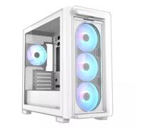 ASUS A23 PLUS MicroATX ARGB White Gaming Case