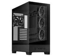 ASUS A31 Plus TG ARGB - ATX PC Chassis (Compatible with Motherboards with Hidden Connector, 360mm Radiators and 380mm Graphics, 4 ARGB Fans, Tempered Glass, Cable Management), Black
