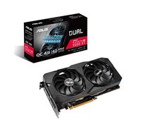 ASUS AMD Dual Radeon RX 5500 XT EVO OC Edition Gaming Graphics Card (PCIe 4.0, 4GB GDDR6 Memory, HDMI, DisplayPort, Full HD Gaming, Axial-tech Fan Design, Auto-Extreme, Metal Backplate)