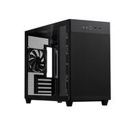 ASUS Prime AP201 TG Mini ITX Mini-Tower PC Case - Black, Tempered Glass, Black