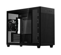 ASUS AP201 Prime Case TG Micro ATX PC Case Black - 90DC00G0-B39010