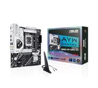 ASUS B860M AYW GAMING WIFI, Intel mATX Motherboard, LGA 1851 Socket, DDR5 Slot, PCIe 4.0, Two M.2 Slots, WIFI 6, Ethernet Realtek 2.5Gb, HDMI, SATA 6Gbps, 10Gbps USB Rear Port, Aura Sync