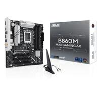 ASUS B860M MAX GAMING AX Motherboard - Intel B860 - Intel LGA1851 Socket - DDR5 RAM - Micro-ATX