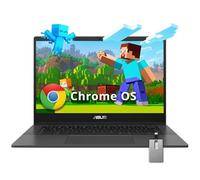 ASUS Chromebook CM1402 14" FHD Anti-Glare Laptop, MediaTek Kompanio 520, 4GB LPDDR4X, 64GB eMMC, Webcam, WiFi 6, Bluetooth, Chrome OS, Gravity Gray, 128GB Hotface USB Card