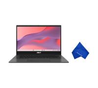 ASUS Chromebook 14" FHD Laptop - MediaTek Kompanio 520, 4GB RAM, 64GB eMMC, Chrome OS (with Microfiber Cloth) - Gravity Grey (CM1402CM2A-M8186)