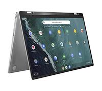 ASUS Chromebook 14 Inch Flip Laptop Silver 14-14.99 Inches (US Keyboard and Plug)