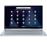 Asus Chromebook C425 Clamshell Laptop 14" FHD 4-Way NanoEdge Intel Core M3-8100Y Processor 8GB RAM 64GB eMMC Memory Backlit KB Silver Chrome OS C425TA-DH384