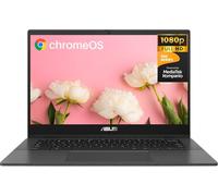 ASUS Chromebook CM1402 14" FHD Laptop for Business, MediaTek Kompanio 520, 4 GB RAM, 64 GB eMMC, 256 GB Micro SD Card, WiFi 6, Webcam, TB 4, Up to 15 Hours Battery Life, Chrome OS, Gray