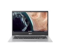 ASUS Chromebook CX1 14" Full HD Touchscreen Notebook Computer, Intel Celeron N4500 1.1GHz, 8GB RAM, 64GB eMMC Flash Memory, Chrome OS, Transparent Silver