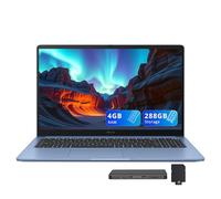 ASUS Chromebook CX15 15.6" FHD IPS Laptop, Intel Celeron N4500, 4GB RAM, 288GB Storage (128GB eMMC+160GB Docking Station Set), Intel UHD Graphics, Number Pad, HD Webcam, WiFi 6, Chrome OS, Blue