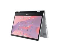 ASUS Chromebook Flip CX1 Convertible Laptop, 14" FHD NanoEdge 360-degree Touchscreen, Intel Celeron N4500 Processor, 128GB eMMC Storage, 8GB RAM, ChromeOS, Transparent Silver, CX1400FKA-AS88FT