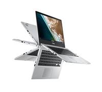 Asus Chromebook Flip CX1 Laptop, 14" Full HD NanoEdge Convertible 2in1 Touchscreen Display, Intel Celeron N4500 Processor, 64GB eMMC, 4GB RAM, Chrome OS, CX1400FKA-DS01-CB