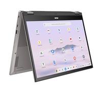 ASUS Chromebook Plus CM34 Flip 2-in-1 Laptop | AMD Ryzen 5 7520C | 8GB RAM | 256GB Storage | 1920 x 1200 Touchscreen | Full HD Webcam | Backlit Keyboard | ChromeOS | Grey